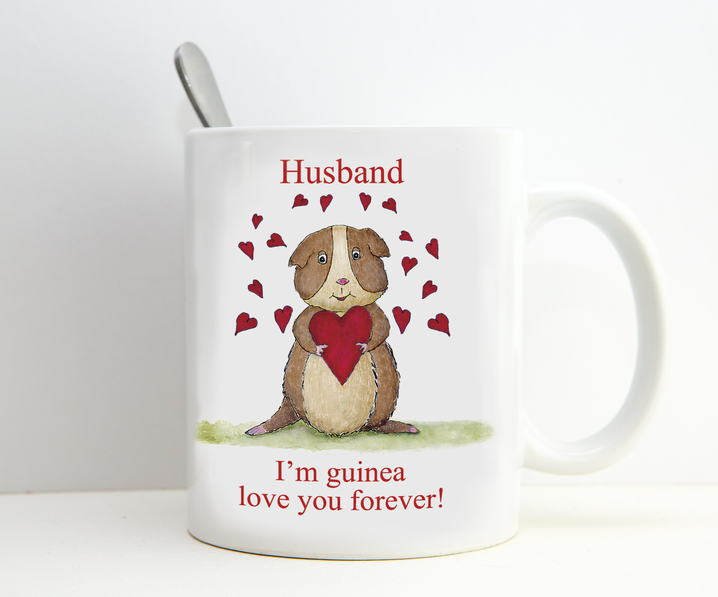 Valentine Guinea Pig Mug